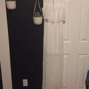 Long white dress❤️